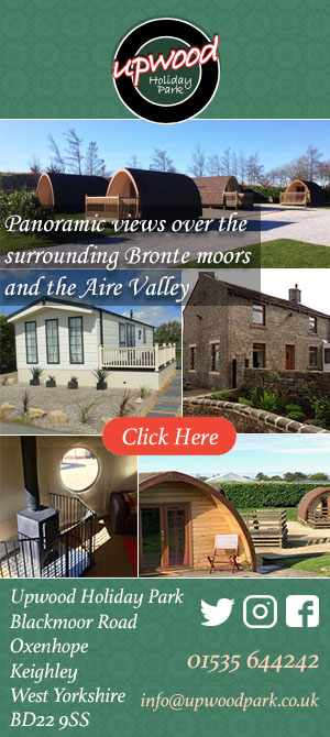 Upwood Holiday Park, Oxenhope, glamping, camping, pods, caravans